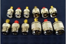 AS-PLS-FULL - Precision calibration 12 load set, N-type and "UHF" female and male connectors, for AIM and VNA