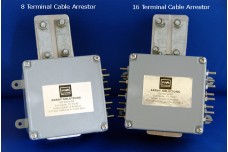 AS-8SP - Eight terminal 65 V Surge suppressor for control lines and rotators