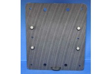 DMP  Dipole Mounting Plate for AS-series baluns - for dipoles, loops, etc. - Serves as center insulator
