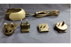 GPS-12R1A - Output: 12 V DC 1 A, Input: 100 - 250 VAC, REGULATED Power Supply. RF Quiet. Global Plug Adapters, 6ft cord. RF Quiet.