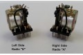 SixPak-RLY - Replacement Relays for SixPak. Special 3PDT Relays. Specify Side A or Side B in comment area on the order form