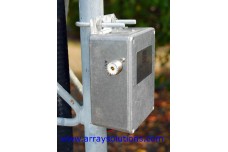 TwoPak HF-VHF-N - Two antenna Relay box with N-type connectors. Includes U-bolt.